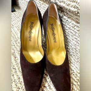 Yves Saint Laurent Women's Brown Pumps